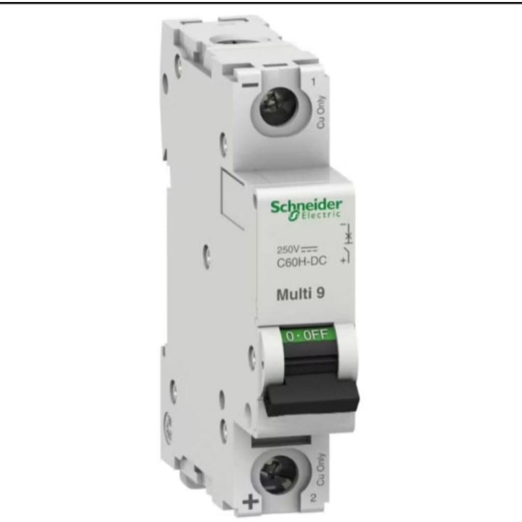 MCB SCHNEIDER MG6 1502 MULTI 9 C60H DC 1P 2A C2, MG6 1504 MULTI 9 C60H DC 1P 4A C4, MG6 1508  10A C1