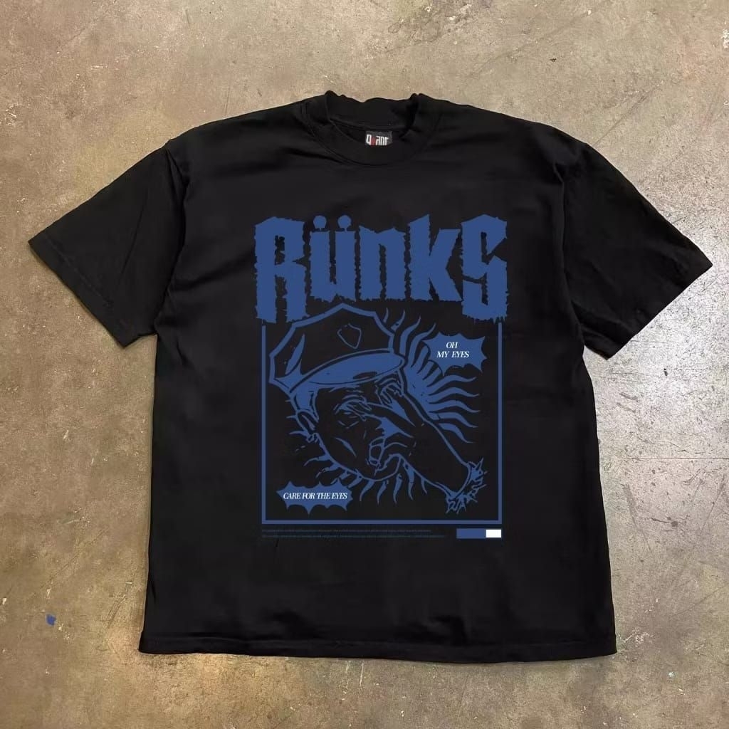 Korea Style T-Shirt Oversize | Kaos Pria Dan Wanita