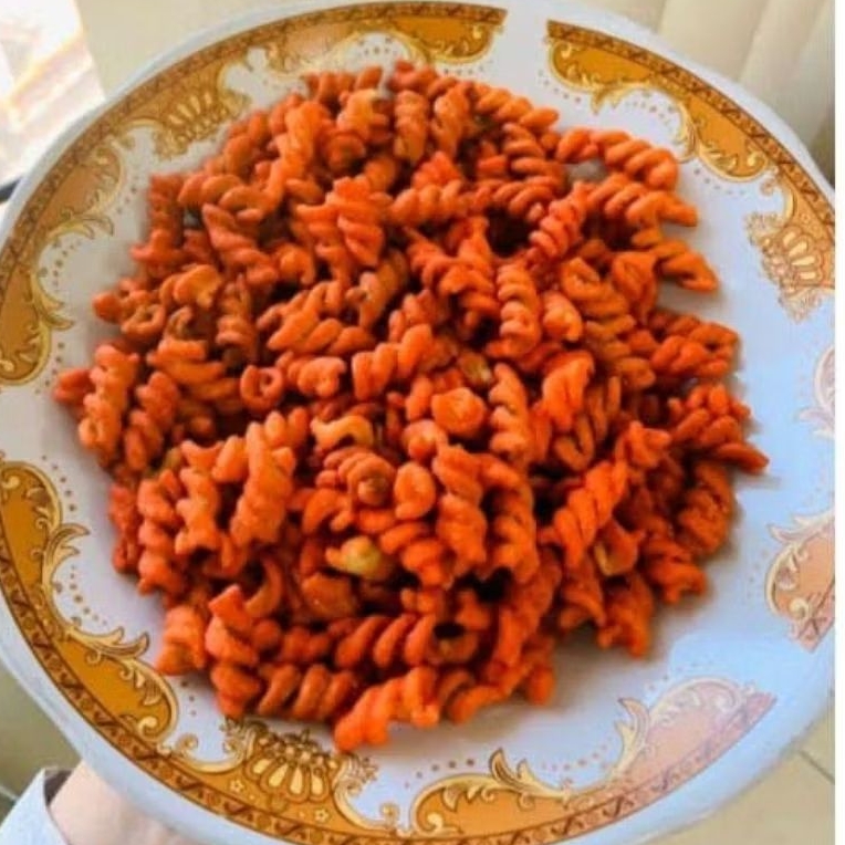 

Makaroni Spiral Pedas Balado Cmg Snack
