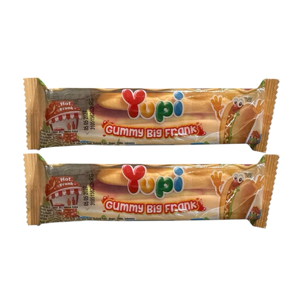 

Yupi Gummy Big Frank 2 pcs x 32 gr