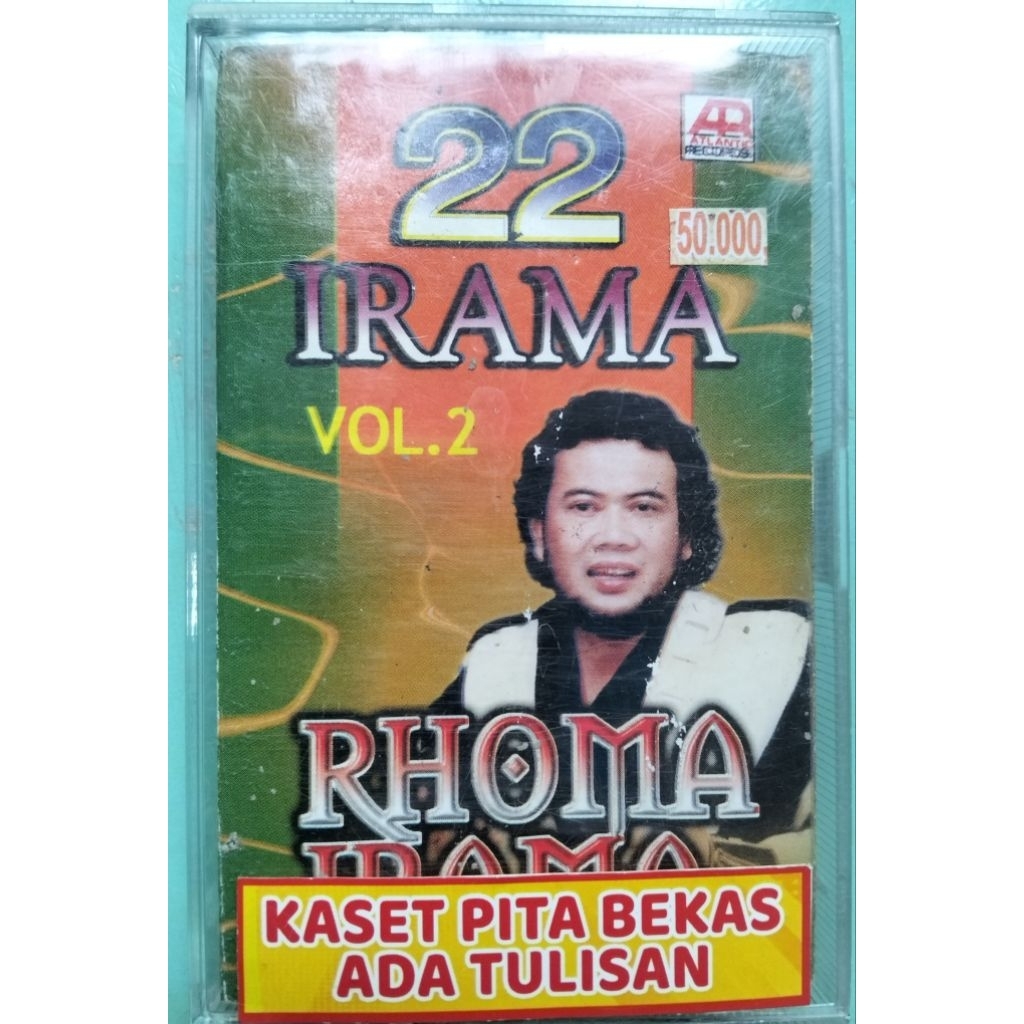 kaset pita bekas dangdut Rhoma irama 22 irama