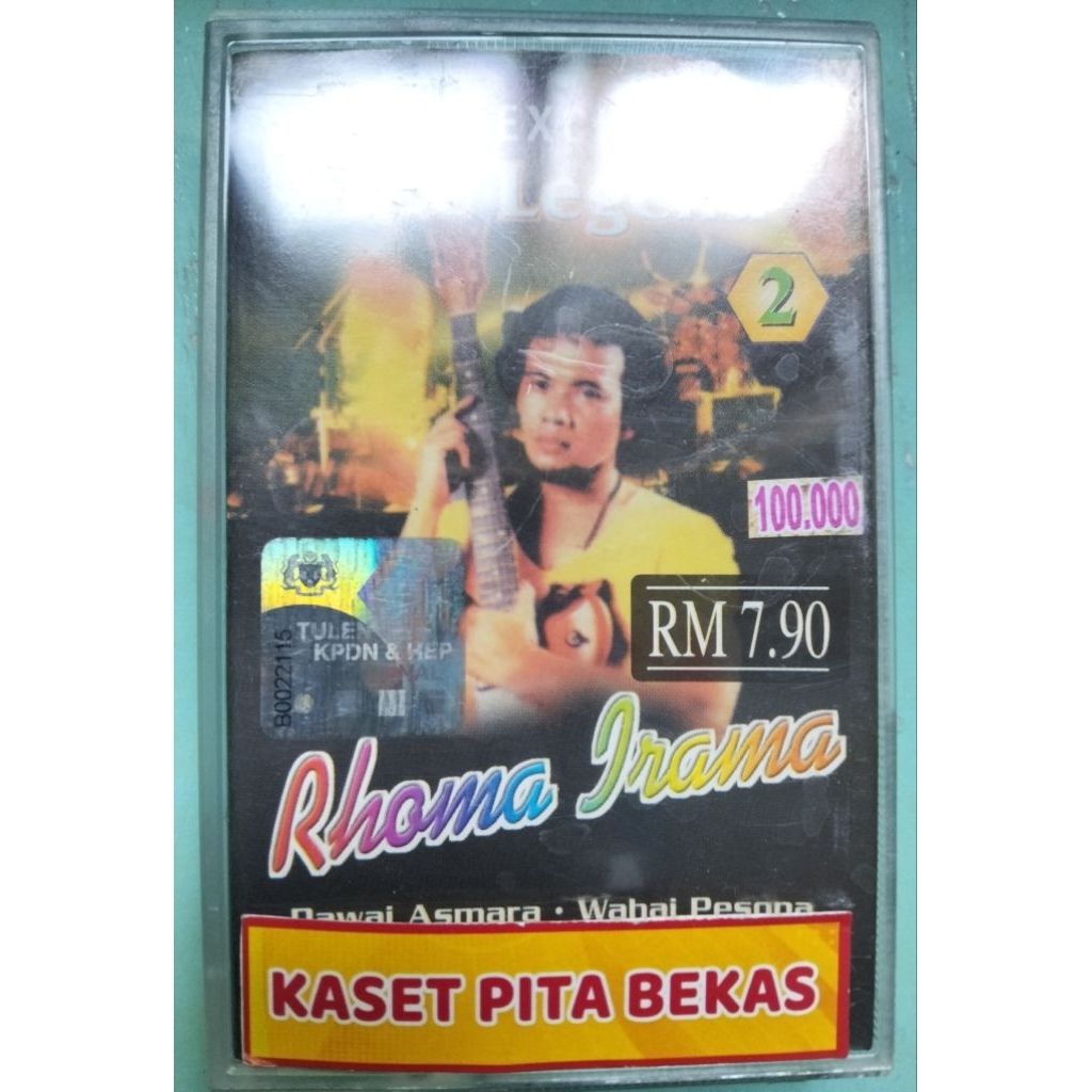kaset pita bekas dangdut Rhoma irama dawai asmara