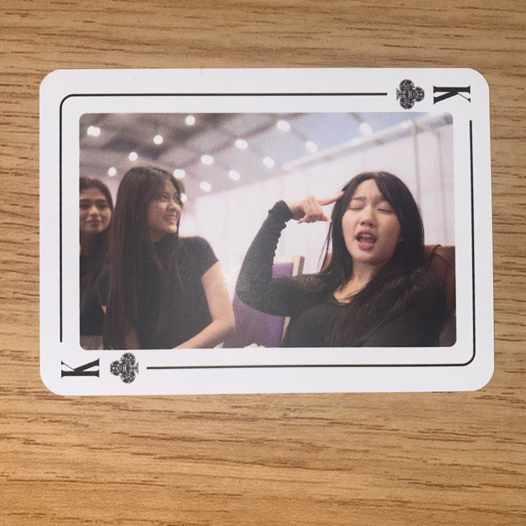 Playing Card Remi Benefit Ace Full House JKT48 - Christy Marsha