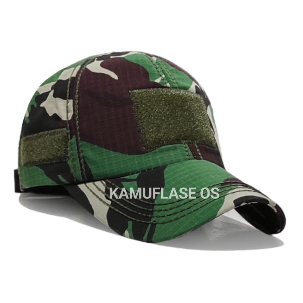 TOPI TACTICAL TNI AD topi bdu velcro loreng malvinas PREMIUM