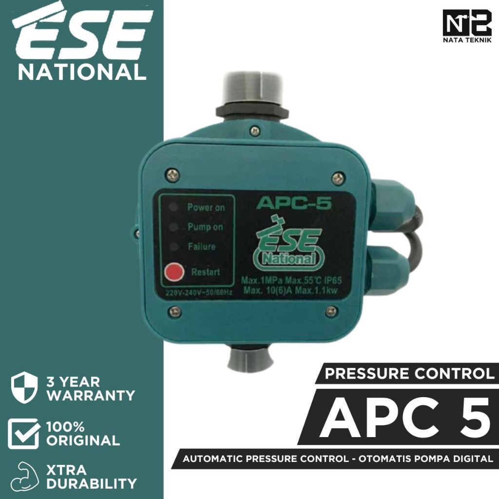 ESE APC-5 Automatic Pressure Control / Otomatis Pompa Air / Otomatis ESE APC-5 / APC Pompa Air