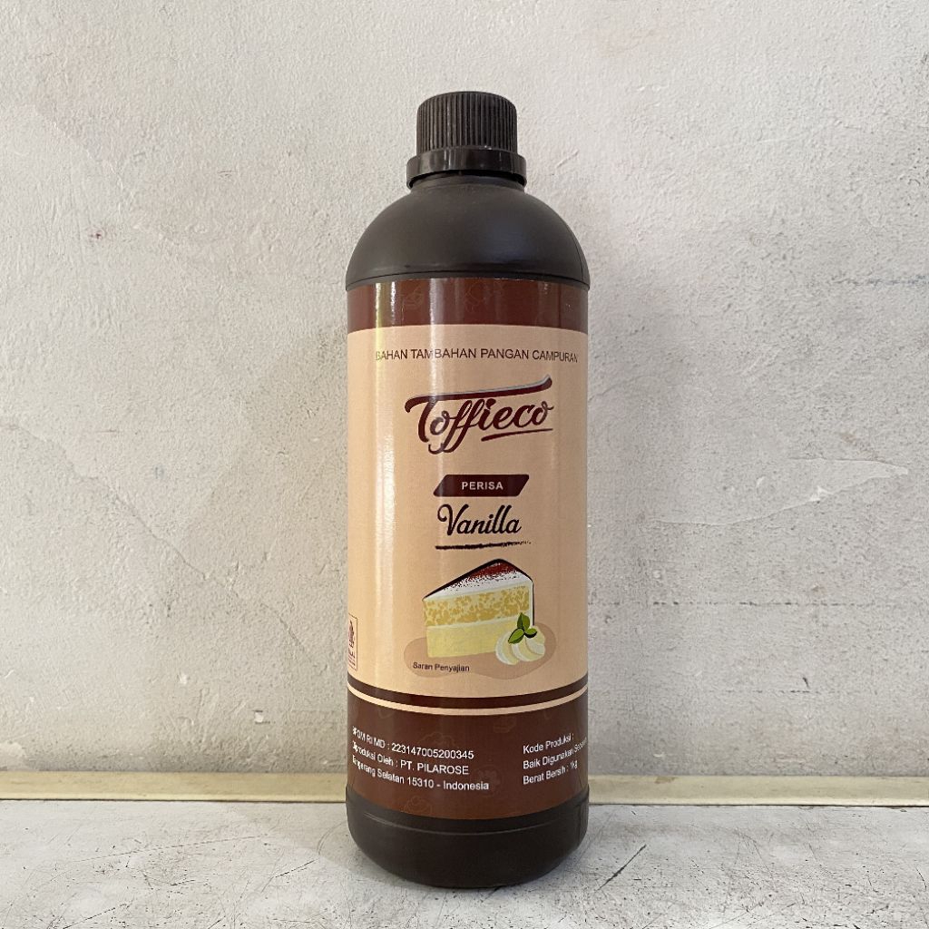 Toffieco perisa VANILLA 1 kg | perisa vanilla | toffieco vanilla