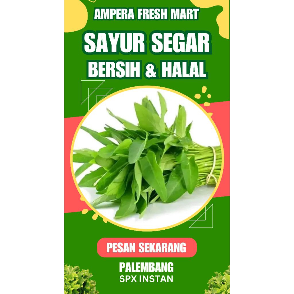 

SAYUR KANGKUNG PER IKAT - INSTAN PALEMBANG