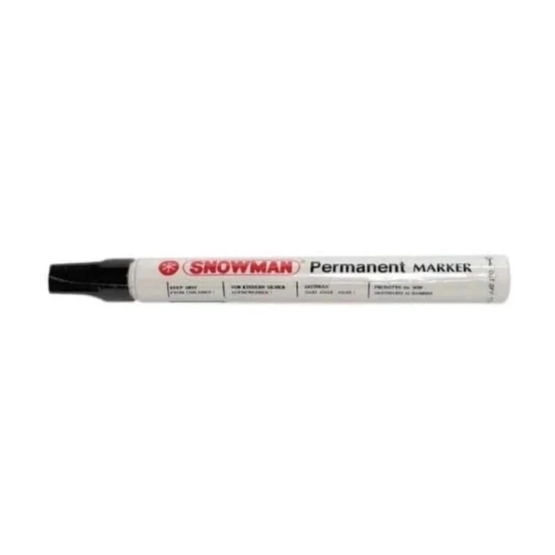 

Snowman Permanent Marker /warna Hitam/ 1pcs