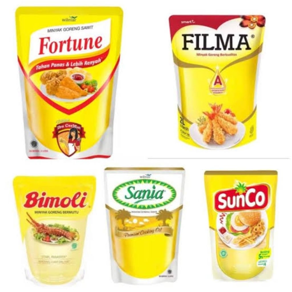 

Minyak Goreng Premium 2L Kemasan Bagus Sunco/ Filma, Harga Terjangkau