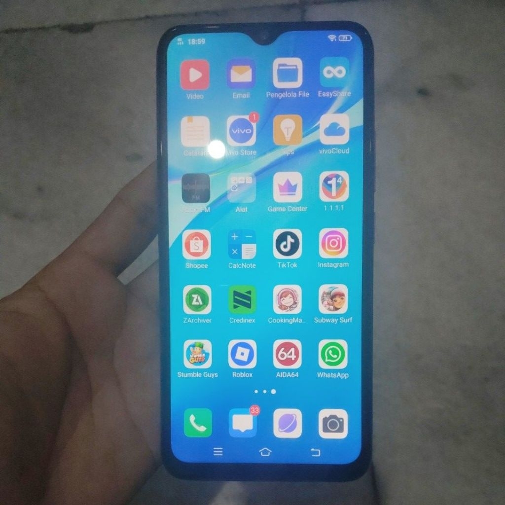 vivo y19 second 8/256