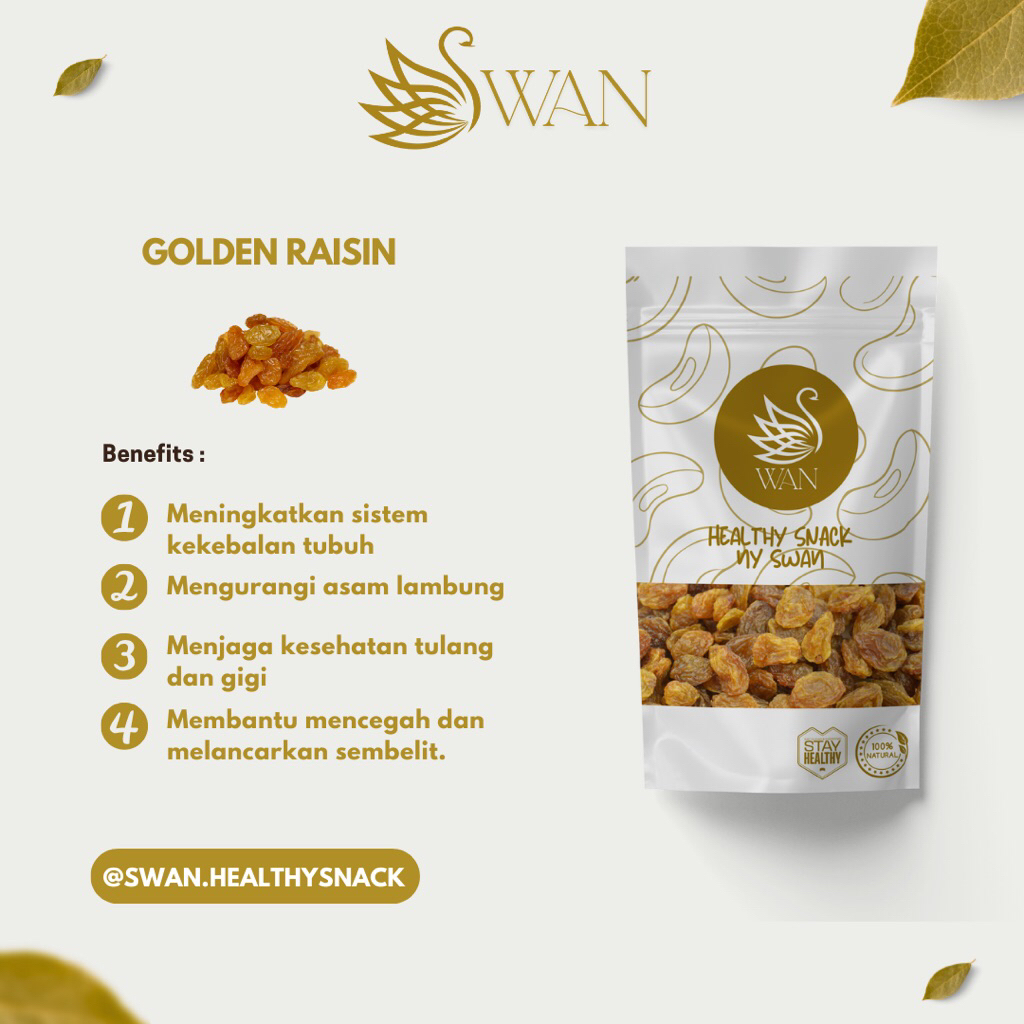 

SWAN - Golden Raisin / Kismis Mutiara Premium