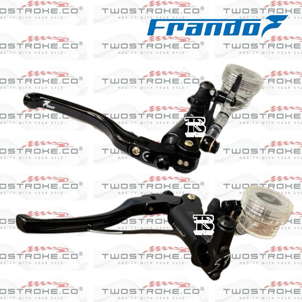 Master Rem Frando 17 Mm 15 Mm FMF130 Posisi Kanan Kiri // Master Rem Frando FMF-130 Hitam Original B