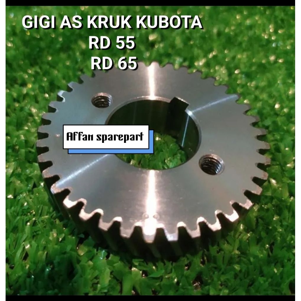 GIGI AS KRUK MESIN DIESEL KUBOTA RD 55 - RD 65 MESIN ( 5,5 PK - 6,5 PK ) KUBOTA