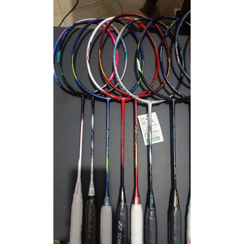 Raket Badminton Siap Pakai 30LBS - 32LBS