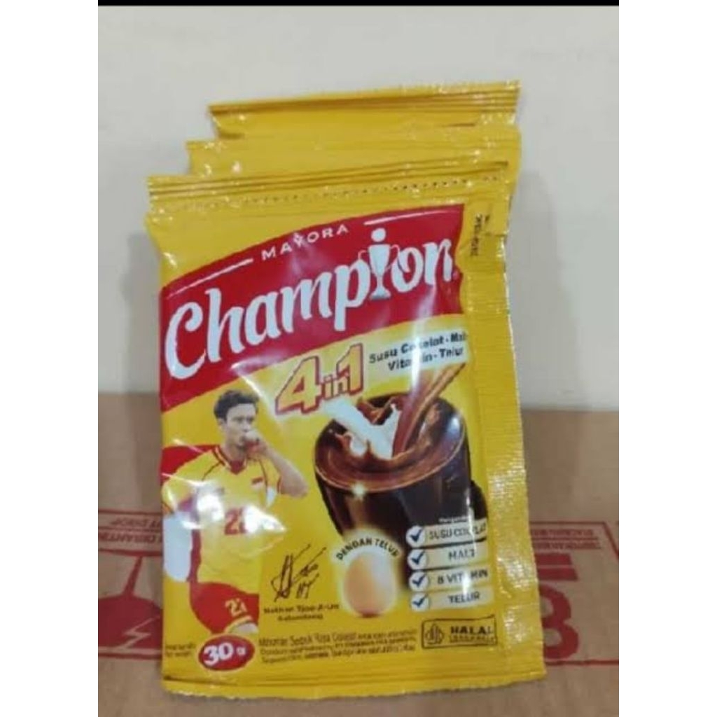 

( 1 Renteng ) Energen Champion Susu Bubuk Coklat 30gr 5 Sachet