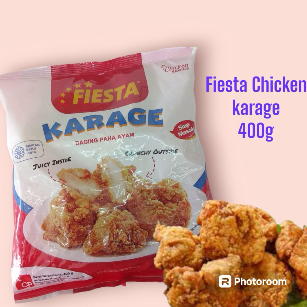 

Fiesta chicken karage 400gr
