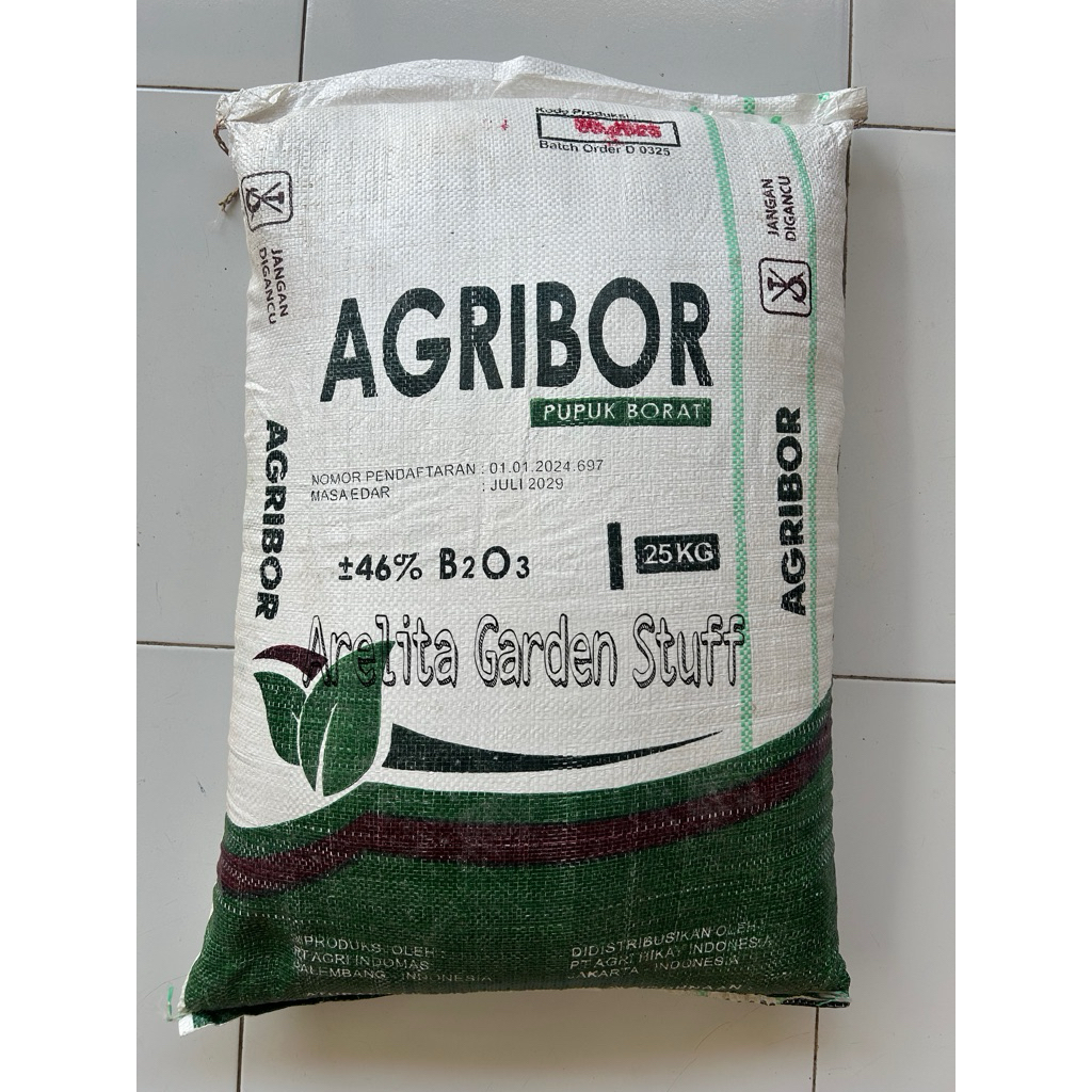 Pupuk Borate Agribor B2O3 : 46% Original 25kg
