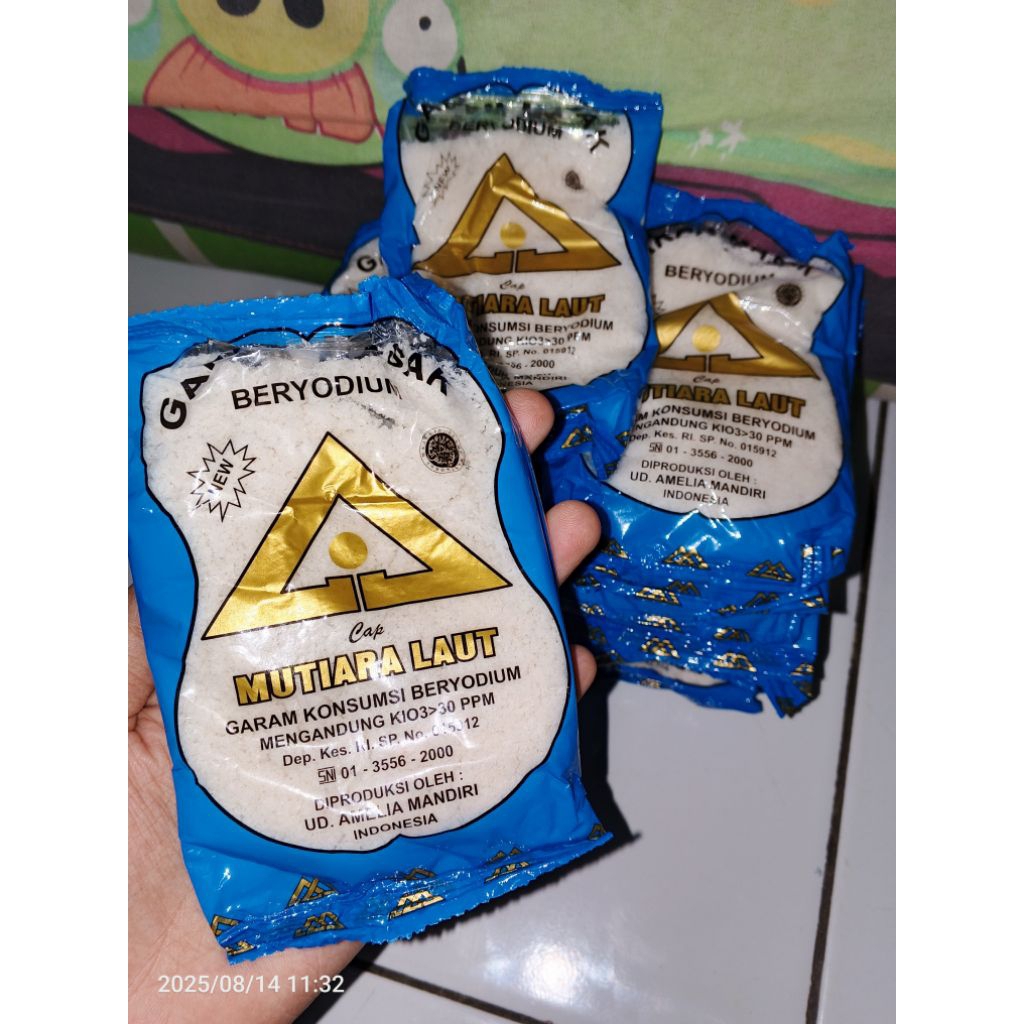

GARAM BERYODIUM GARAM KONSUMSI MUTIARA LAUT