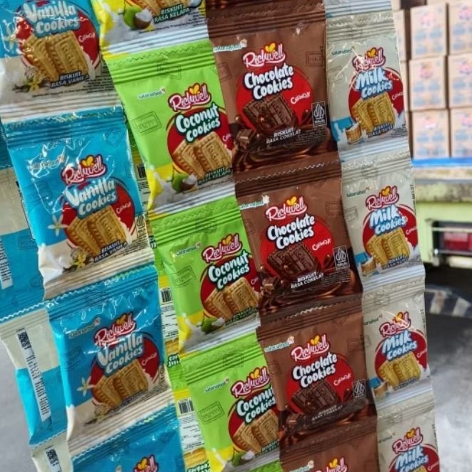 

Richwell Cookies Renteng 10gr (1Dus),‼️ PROMO MERDEKA ‼️