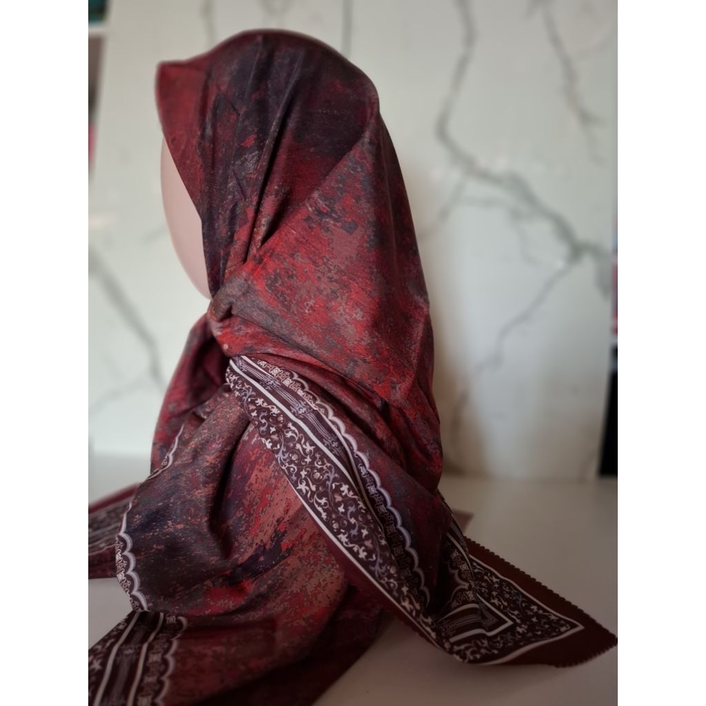 hijab voal premium motif adem ziplock pouch