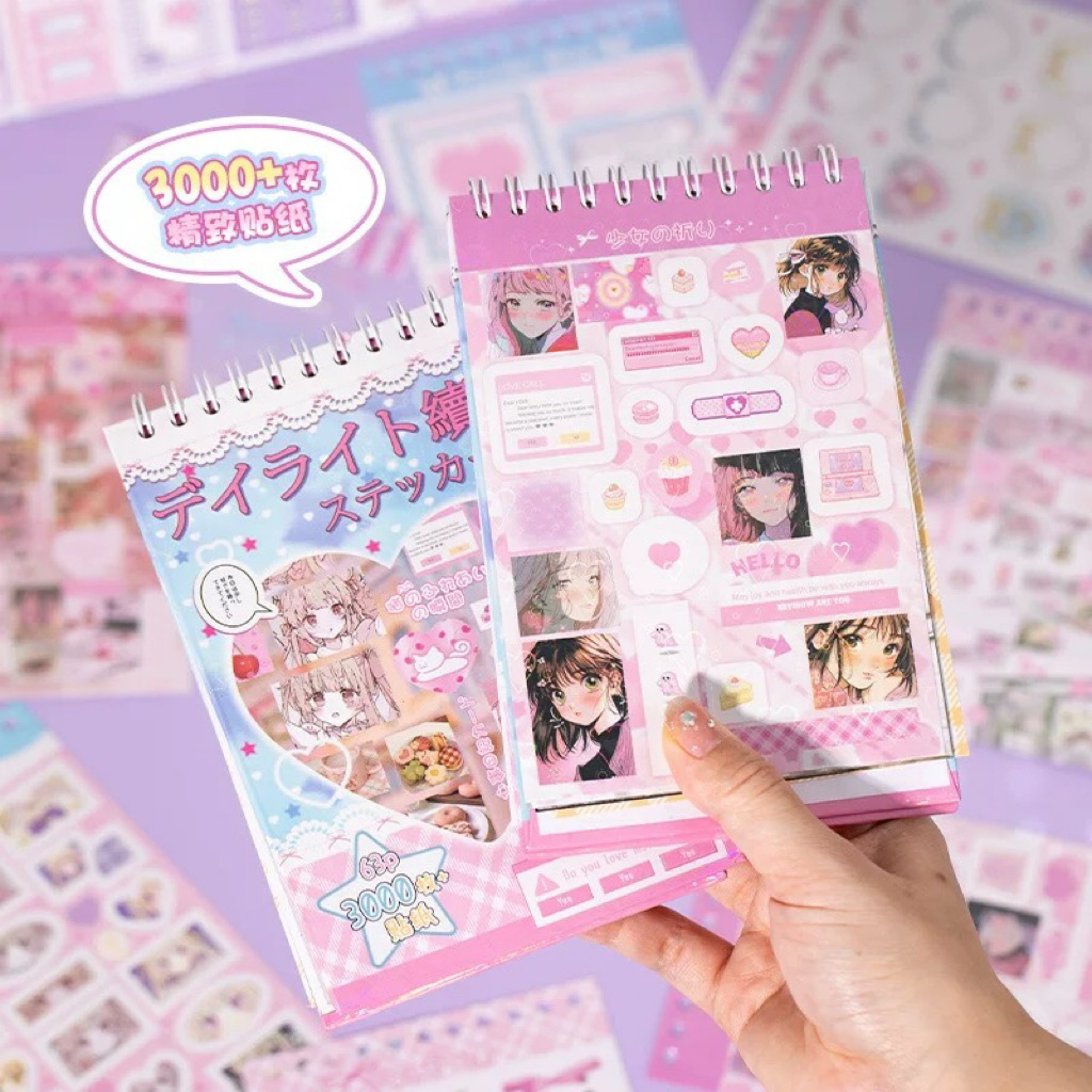 

JAPANESE PASTEL KAWAII STICKER BOOK