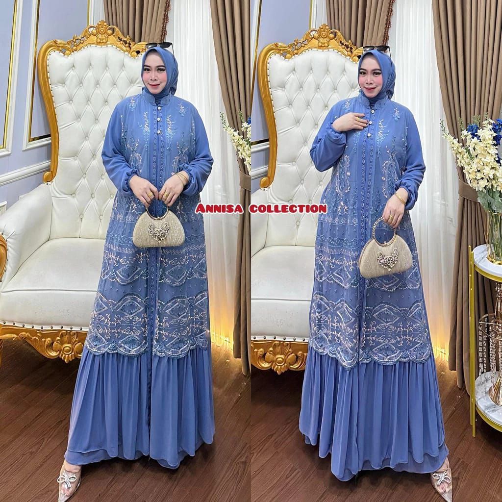 GAMIS CERUTY MIX BROKAT GAMIS KONDANGAN MODEL BUSUI FRENDLY GAMIS TERBAEU