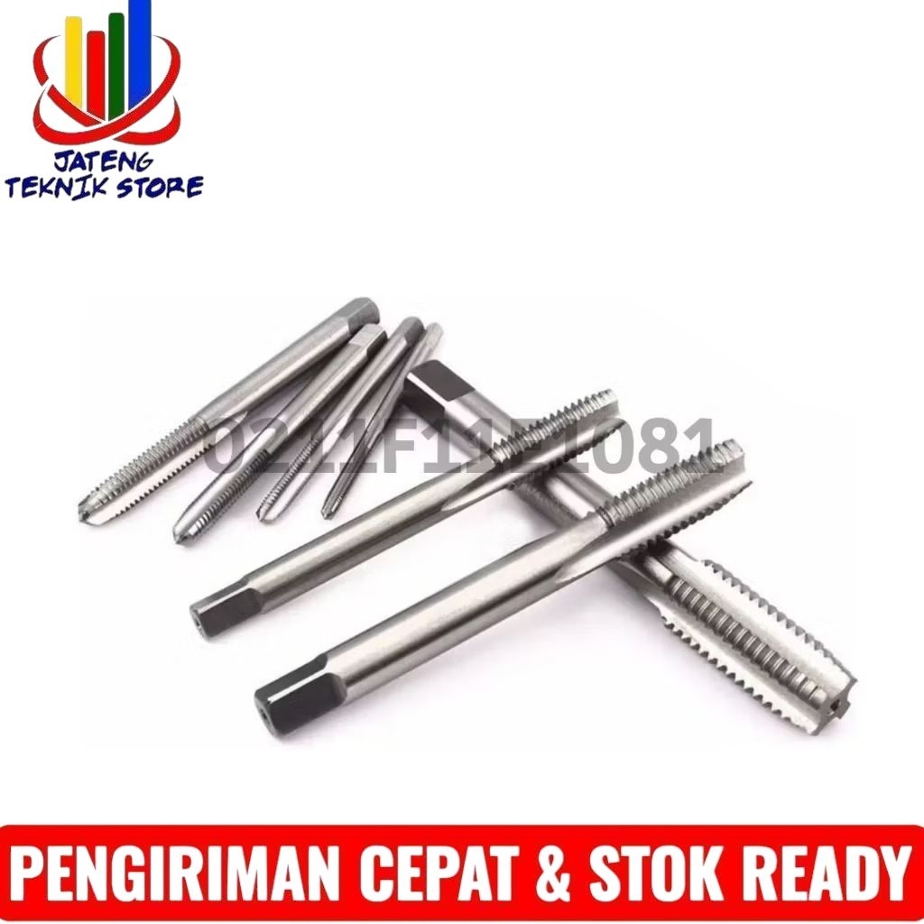 Hand Tap M6 x 1.0 Tap Baut 10 HSS Bukan Yamawa OSG