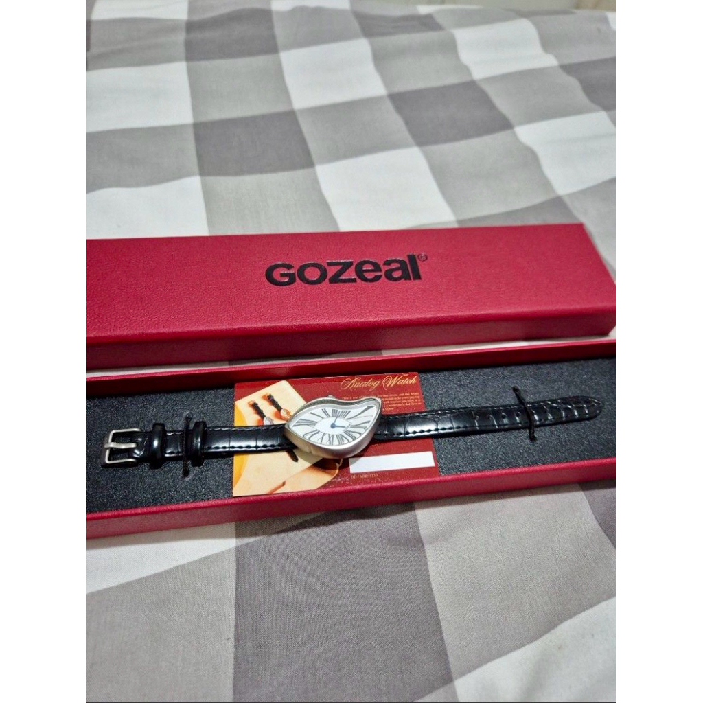 Gozeal Pelo Silver - strap kulit hitam