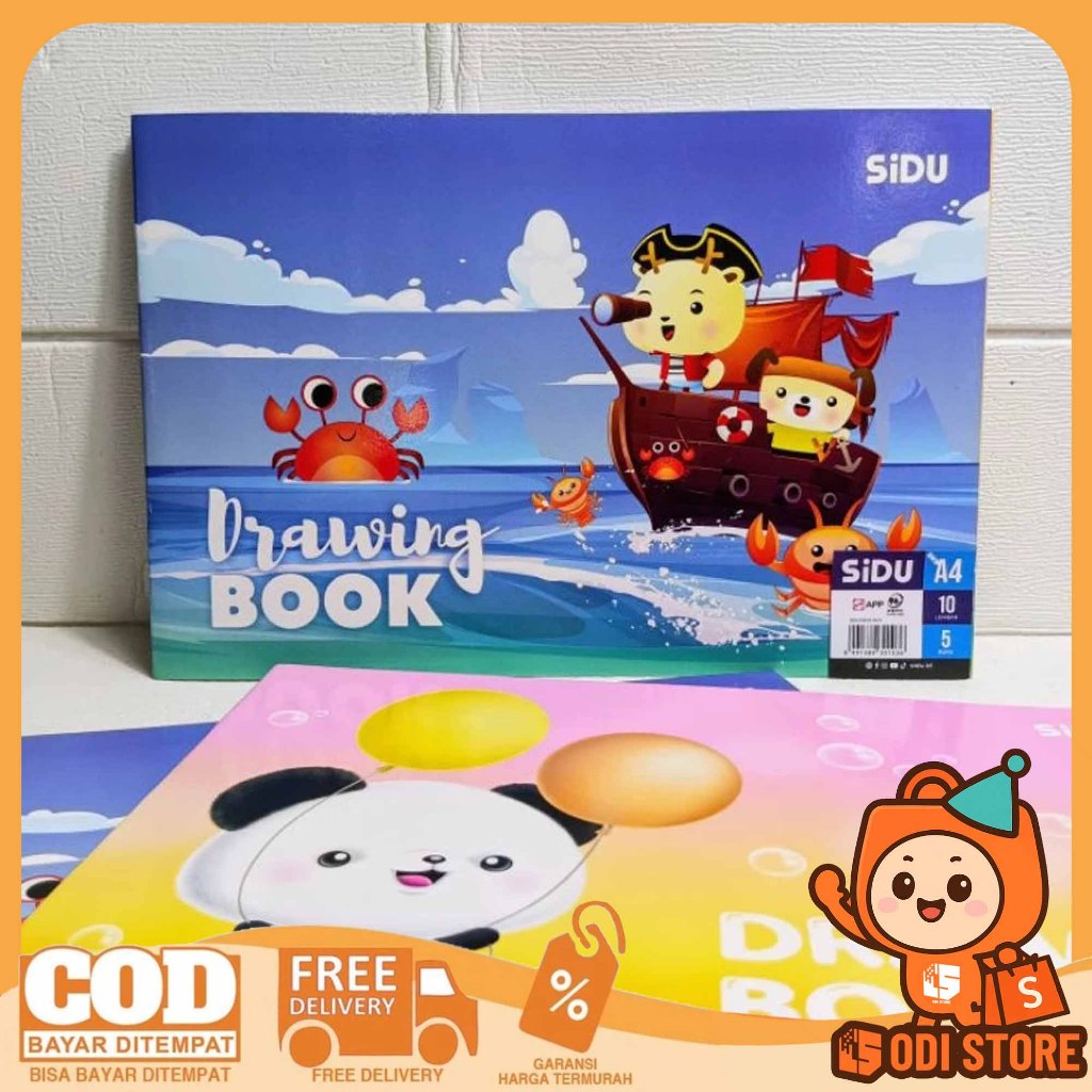 

BUKU GAMBAR / DRAWING BOOK A4 SINAR DUNIA