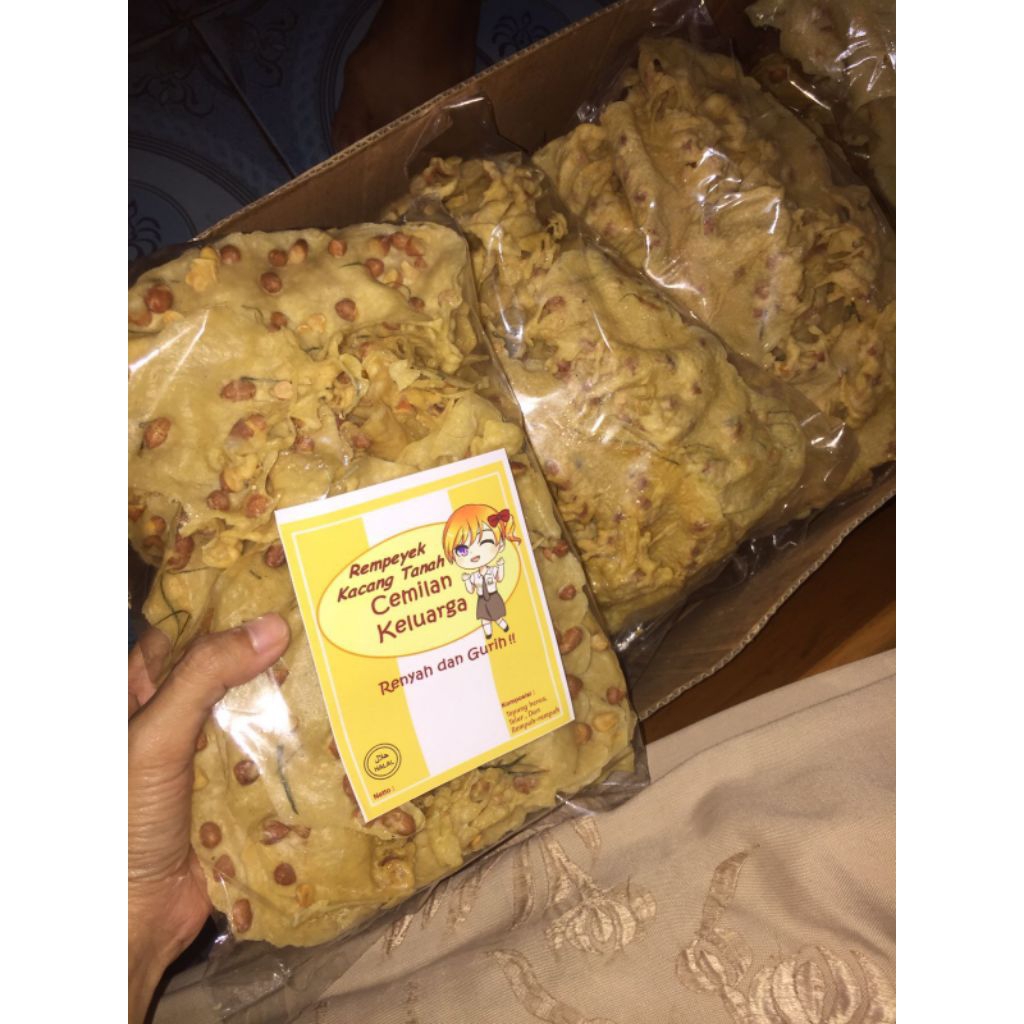 

Peyek Renyah Dan Gurih