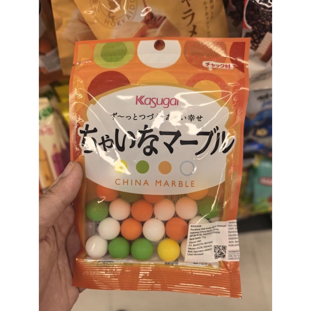 

KASUGAI CHINA MARBLE 71gr. PERMEN JEPANG. PERMEN IMPORT.