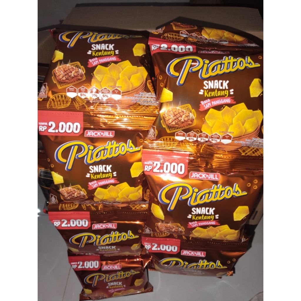 

Piattos 1 renceng isi 10 pcs (SAPI PANGGANG) TERMURAH