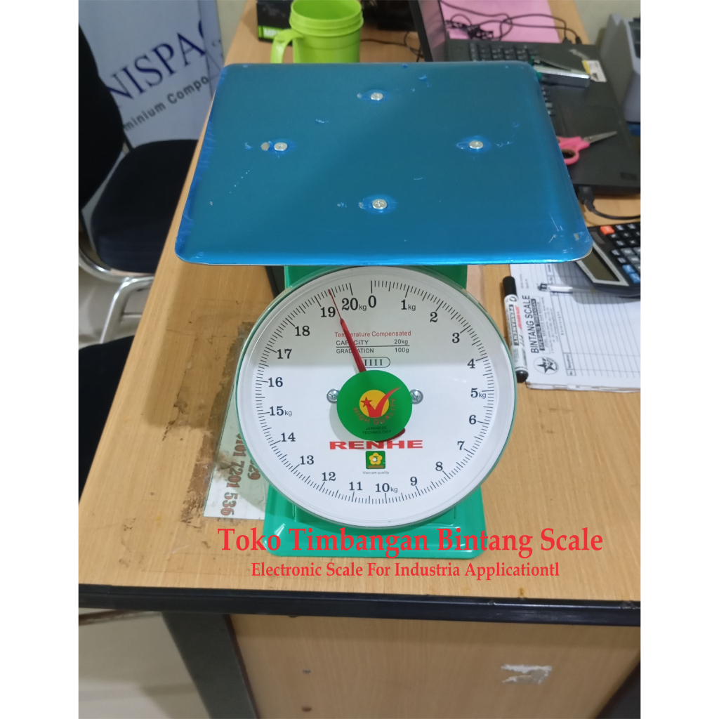 Timbangan jarum 20kg RENHE Timbangan duduk jarum Qualitas Vienam RENHE 20kg