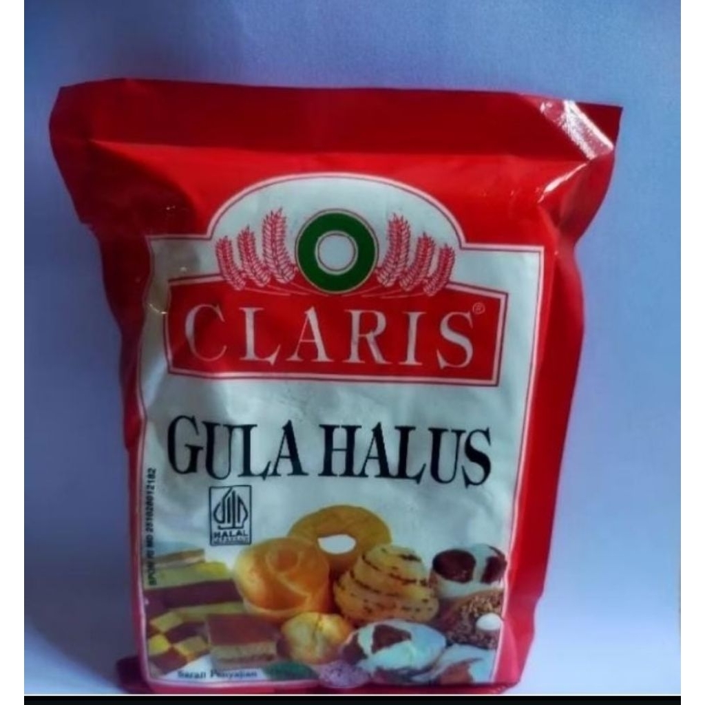 

Gula halus claris 250 Gram