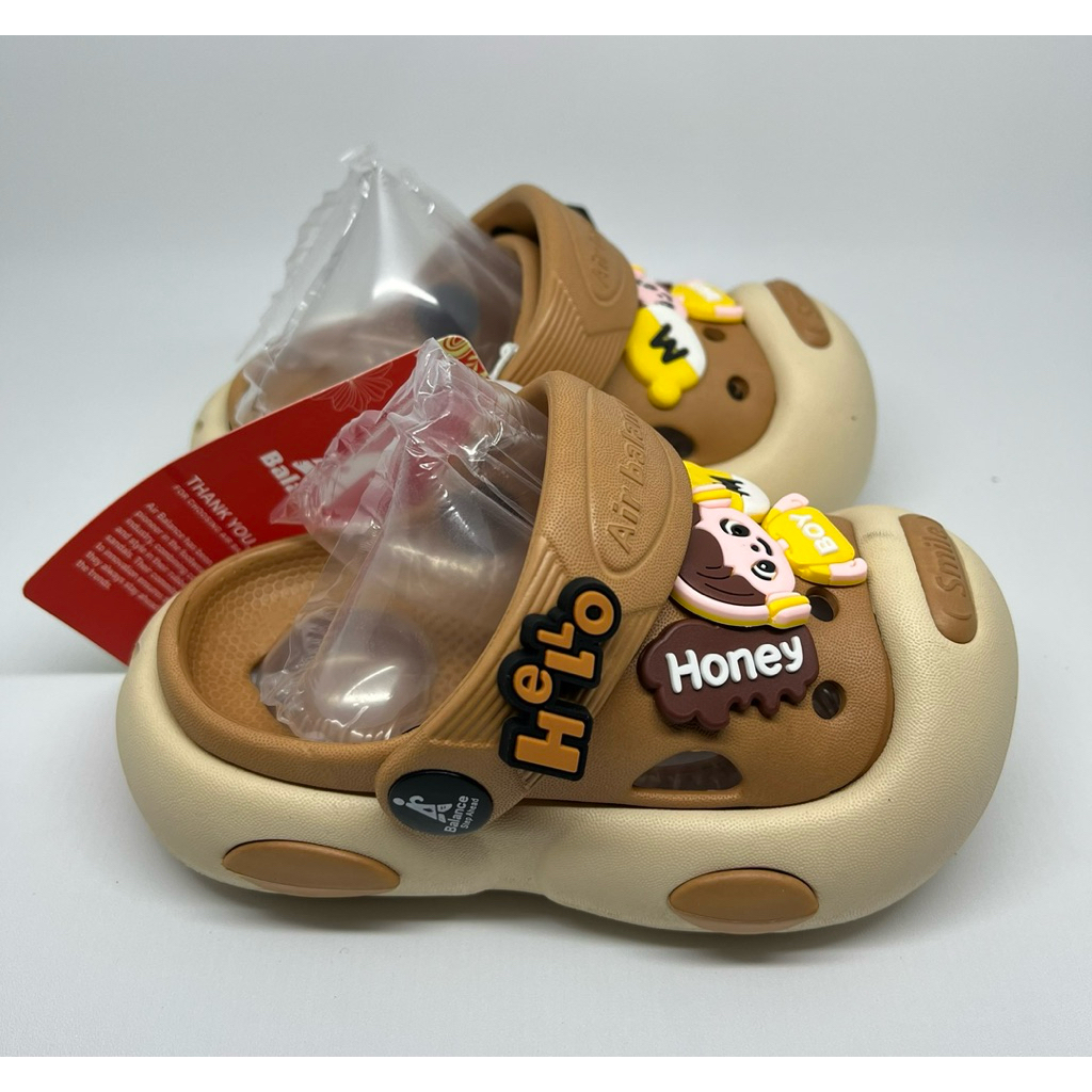 Sandal Anak Cowok Air Balance Karakter Kartun Honey Model Baim Size 20-31 Import