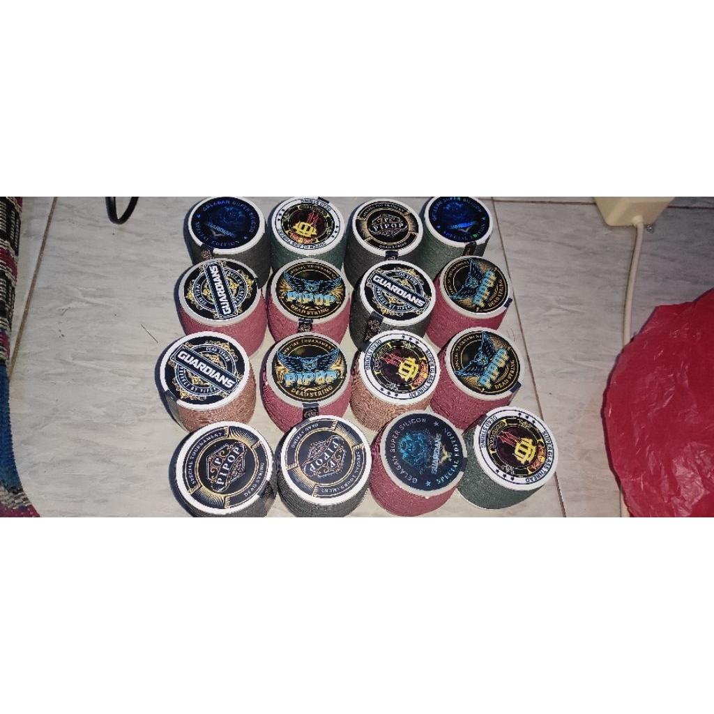 gelasan MATOT bahan gold campur 1600 yard