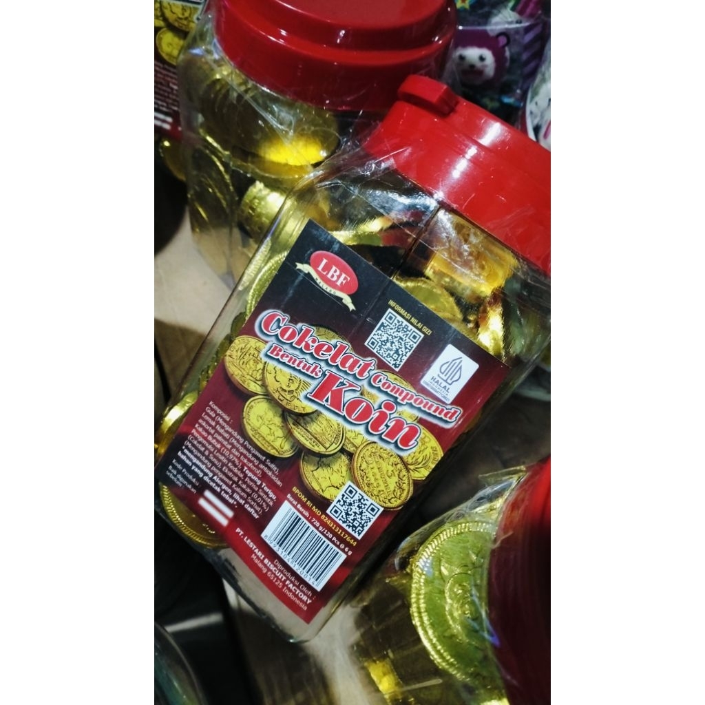 

Coklat Compound Bentuk Koin Dollar