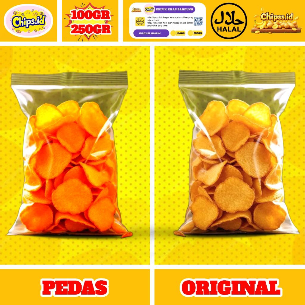 

KRIPIK SEBRING LEZAT KHAS BANDUNG PREMIUM 100GRAM NIKMAT HALAL BAHAN BERKUALITAS