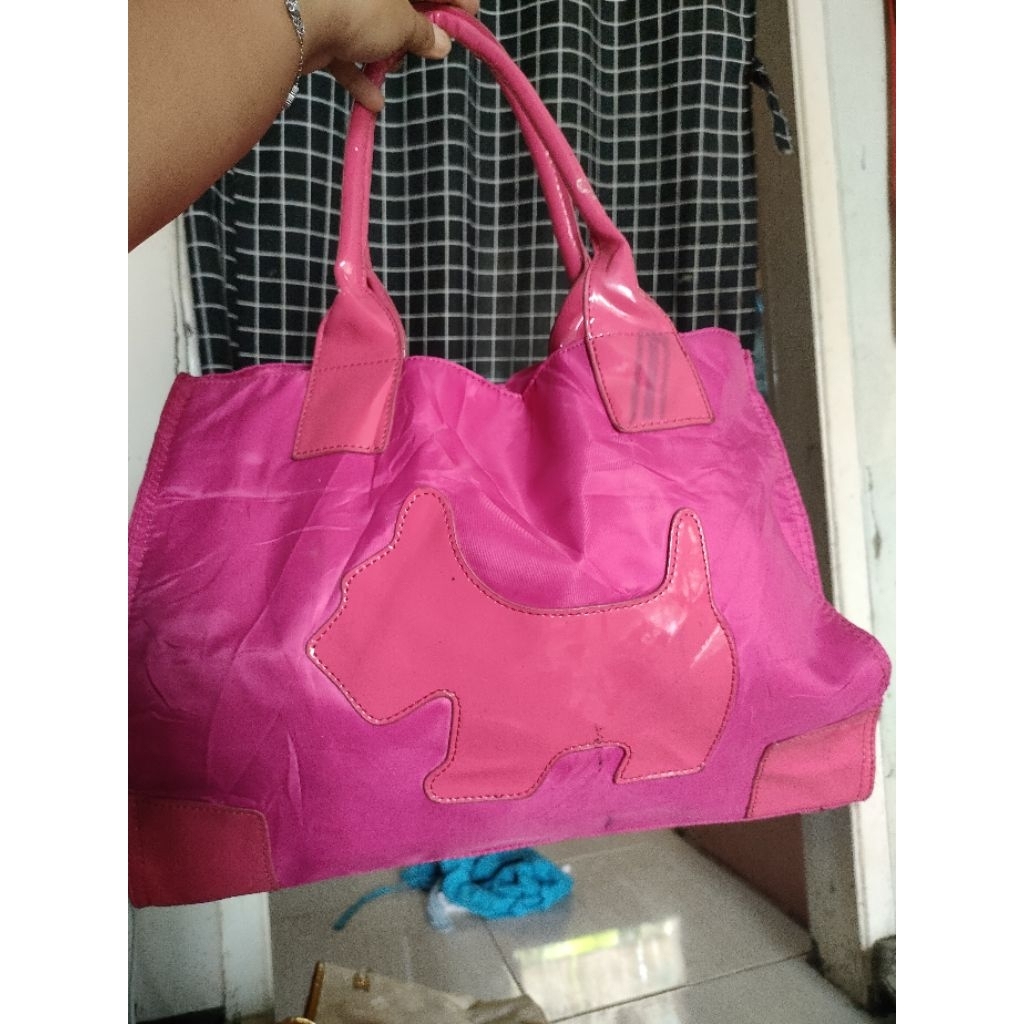 PL BAG AGATHA PARIS PINK (MINUS ada transfer warna di bagain depan)