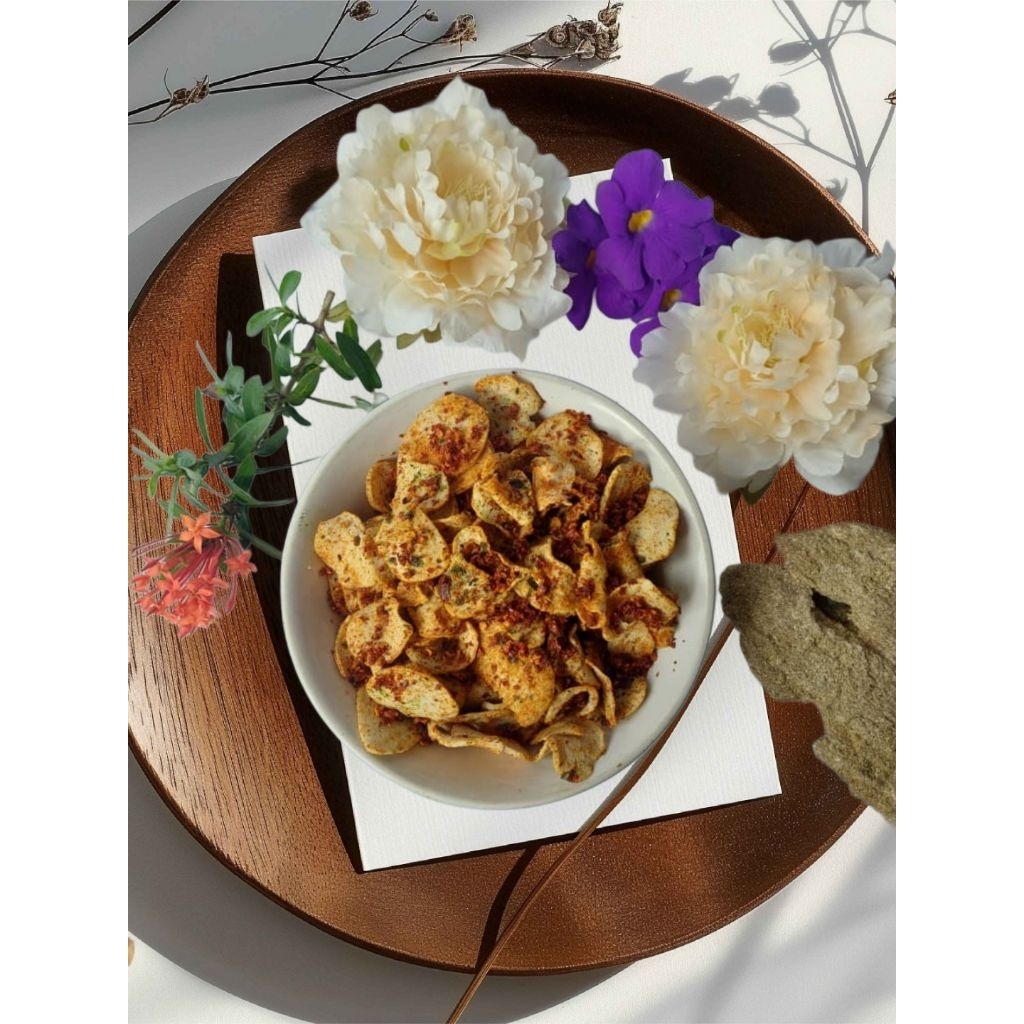 

Basreng ekstra pedas daun jeruk 1kg basreng enak renyah gurih basreng koin