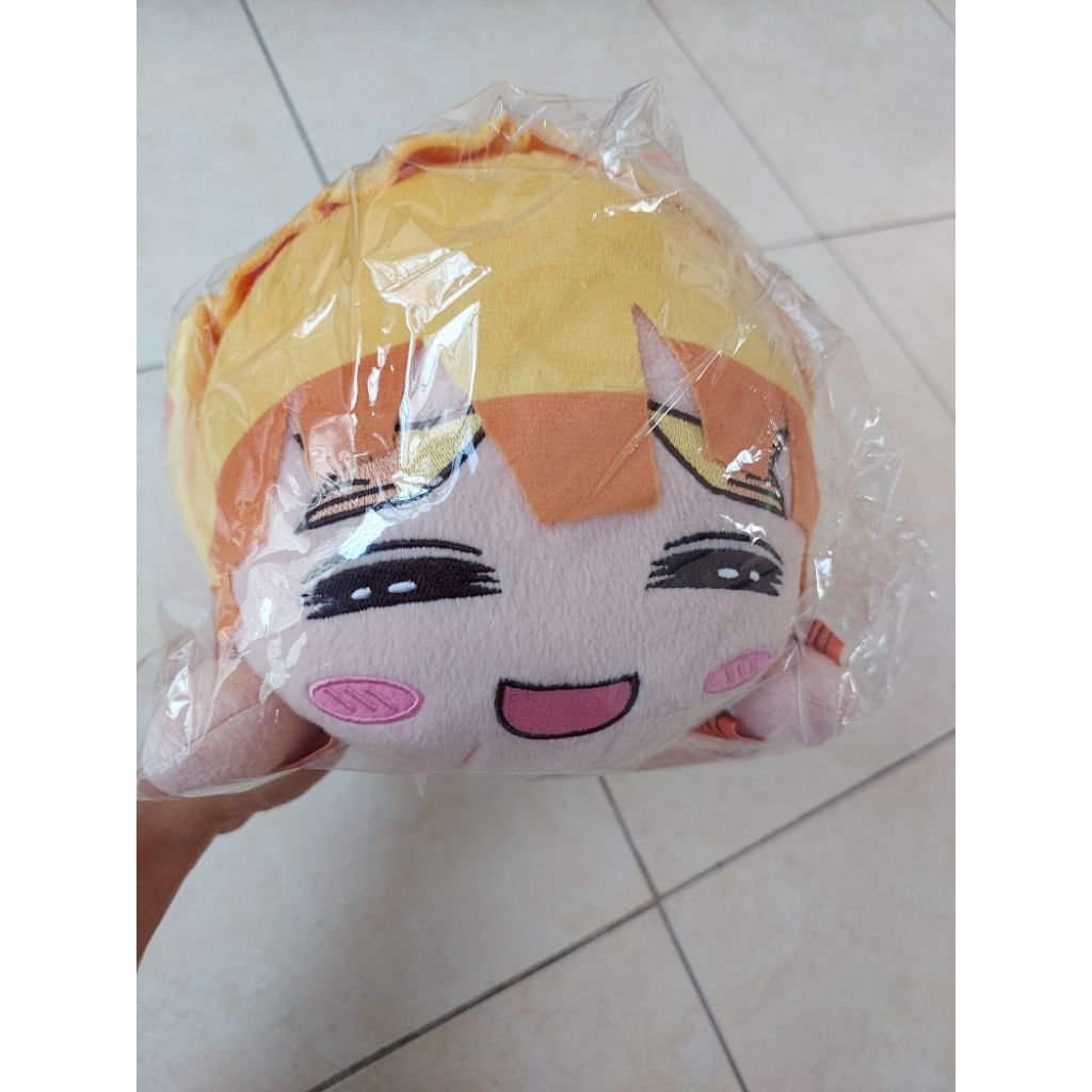 Boneka plush anime zenitsu demon slayer
