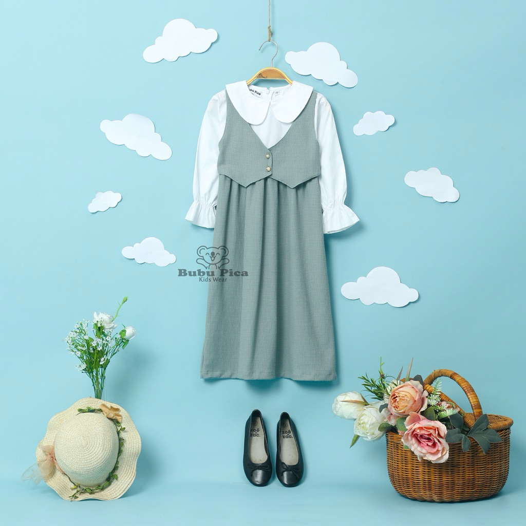 Baju anak perempuan - Dress anak perempuan - Baju muslim anak perempuan - Gamis anak perempuan - Bub