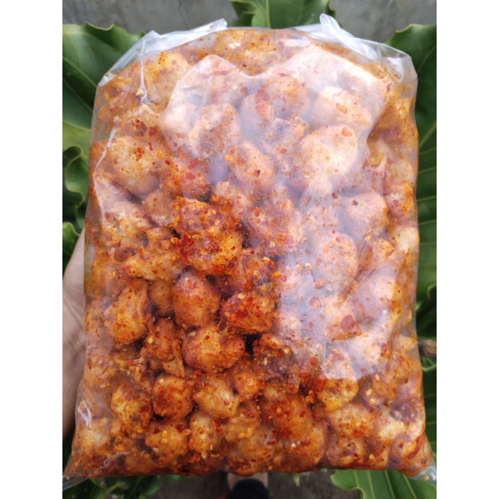 Siomay kering mini pedas gurih Renyah 250gr