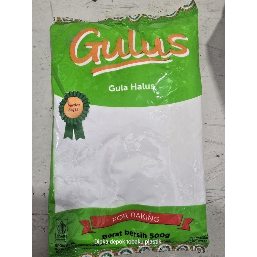 

Gulus Gula halus 500gram 500gr merk primsfood bisa karton dus grosir dan ecer