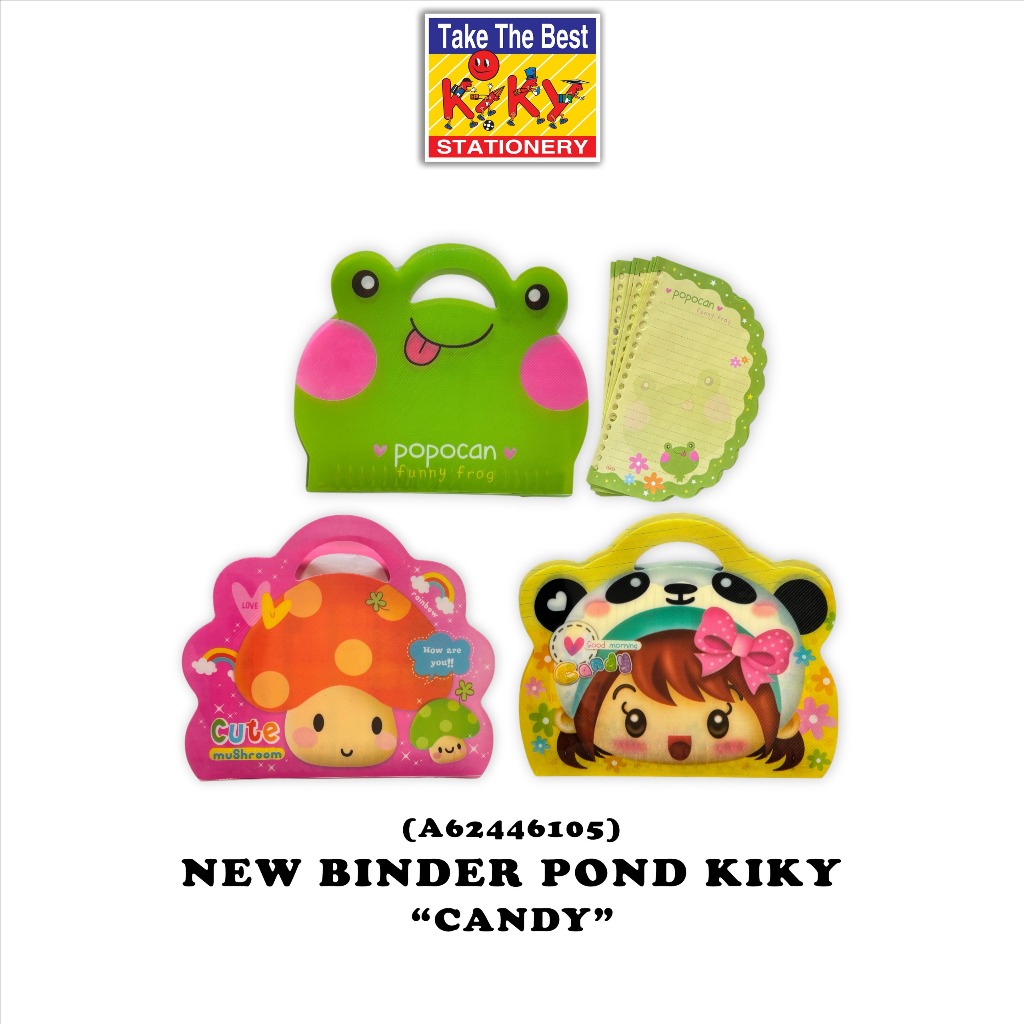 CUCI GUDANG KIKY Binder Pond A5 (Uk. 18 x 22.5 x 3 cm)