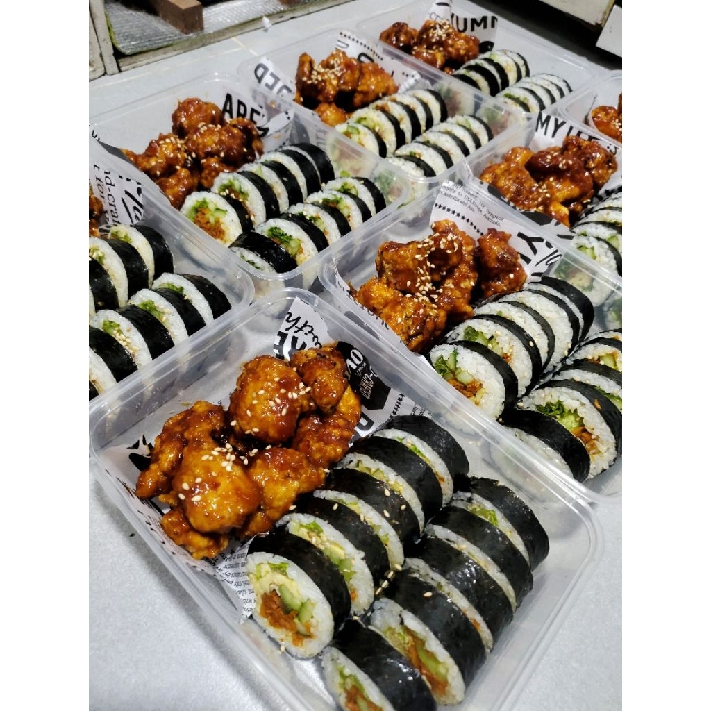 

kimbab&cikenyangyomkorea