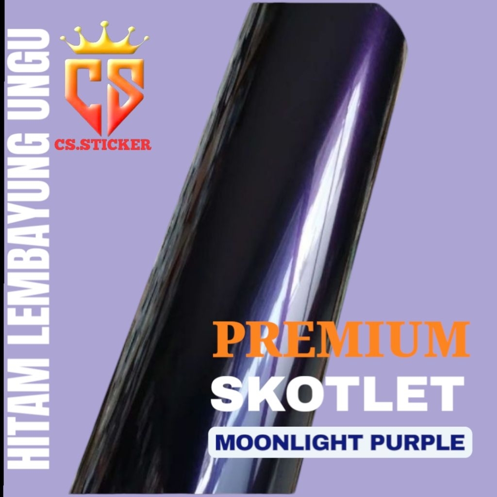 stiker skotlet hitam lembayung birusekotlet hitam lembayung ungu stiker hitam lembayungmerah,hitam l