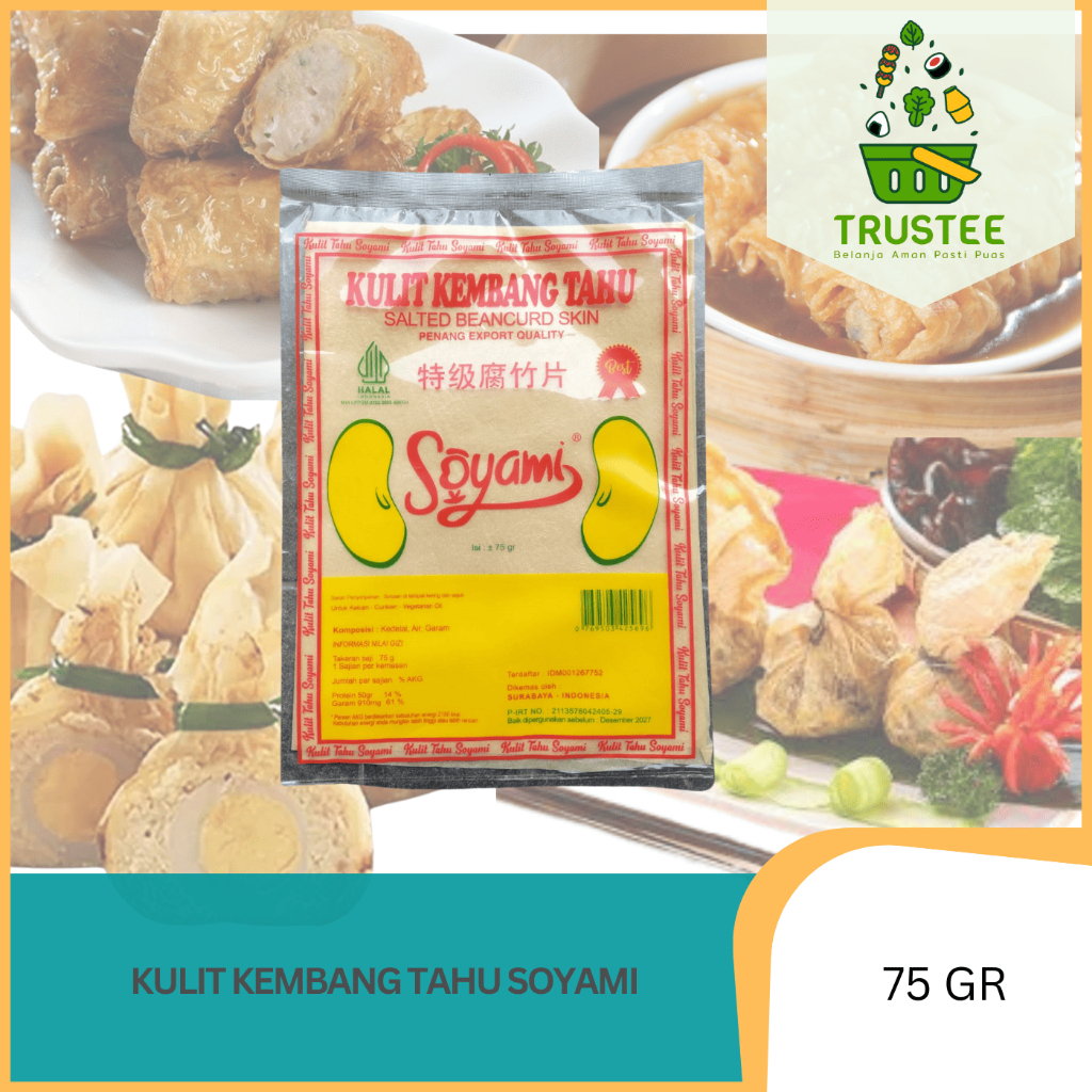 

Kulit Dimsum / Kulit Kembang Tahu / Tofu skin / Kulit Kembang Tahu Soyami