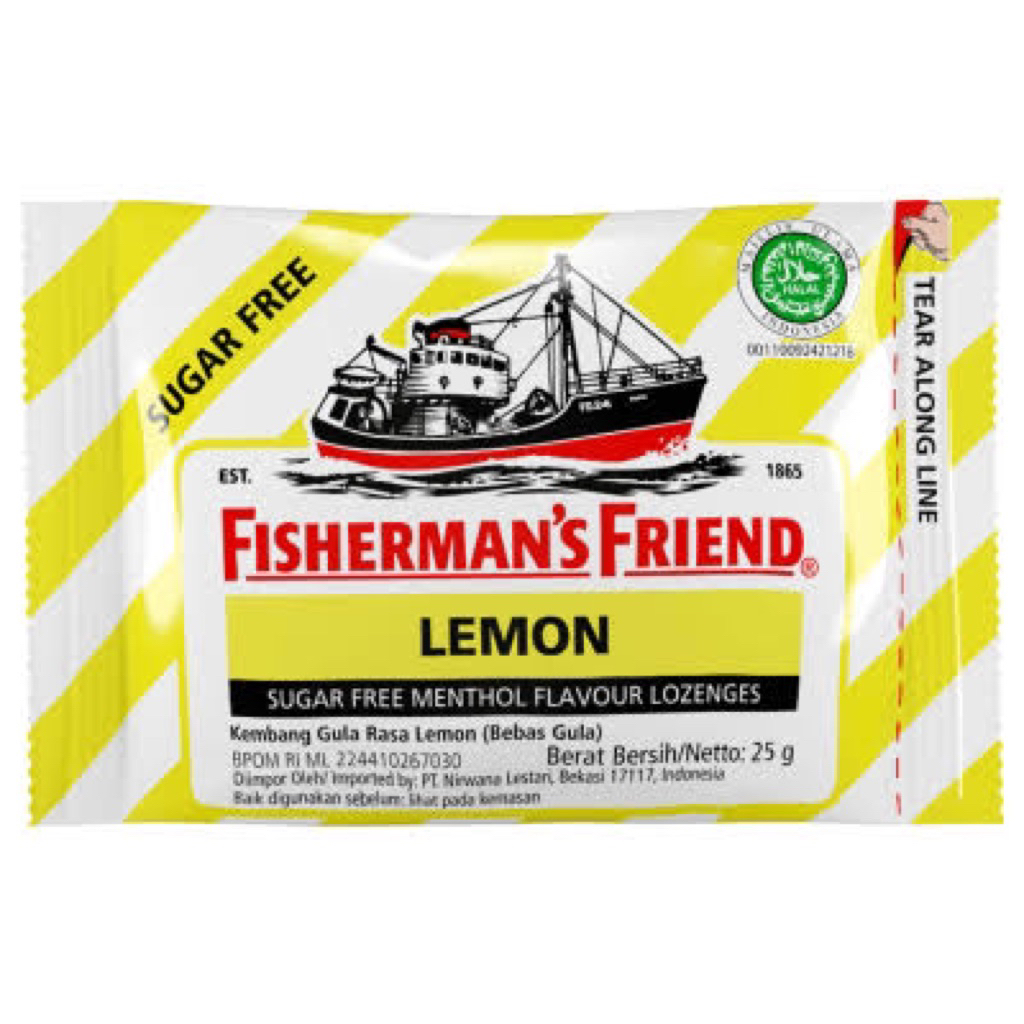 

Fisherman's Friend Lemon Sugar Free 25 gr