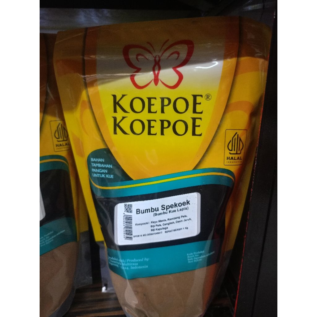 

Bumbu Spekoek Koepoe Koepoe Kemasan 1 kg.